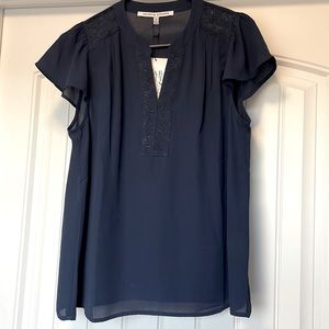 Collective Concepts deep blue top.